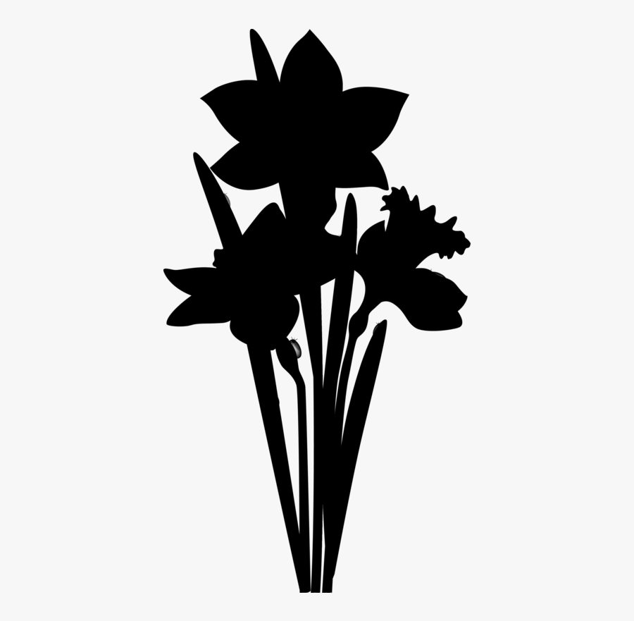 Flower Clip Art Leaf Plant Stem Silhouette, Transparent Clipart