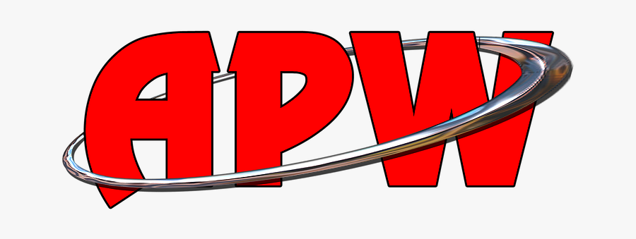 All Pro Wrestling Logo, Transparent Clipart