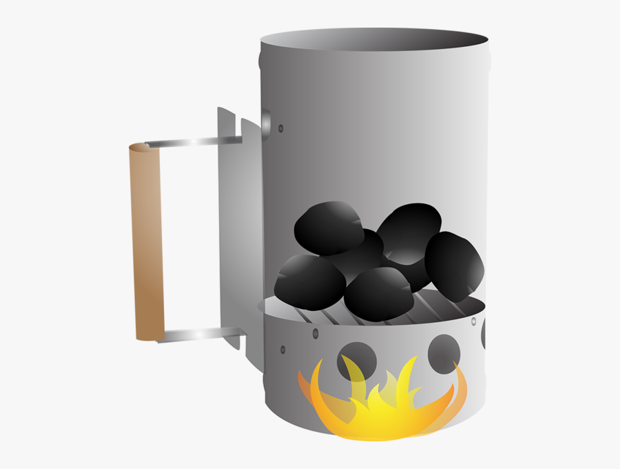 Charcoal Starter Chimney, Transparent Clipart