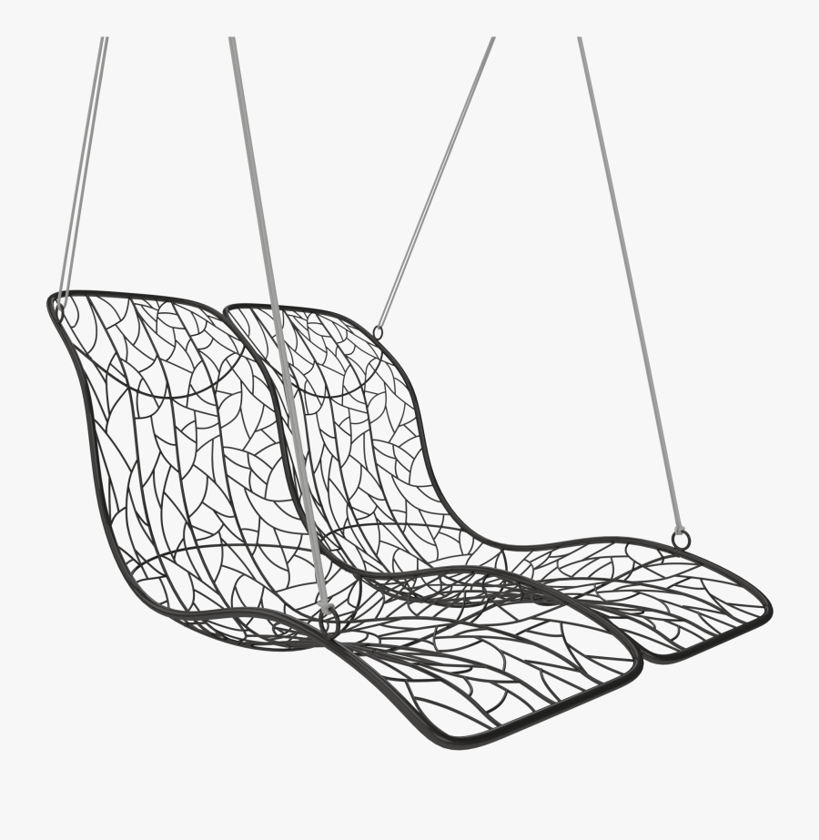 Chair With An Organic Line, Transparent Clipart