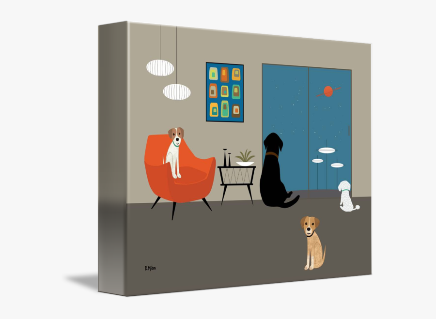 Clip Art Dogs By Donna Mibus - Cartoon, Transparent Clipart