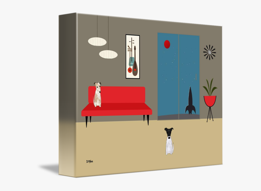 Clip Art Fox Terriers By Donna - Drawer, Transparent Clipart