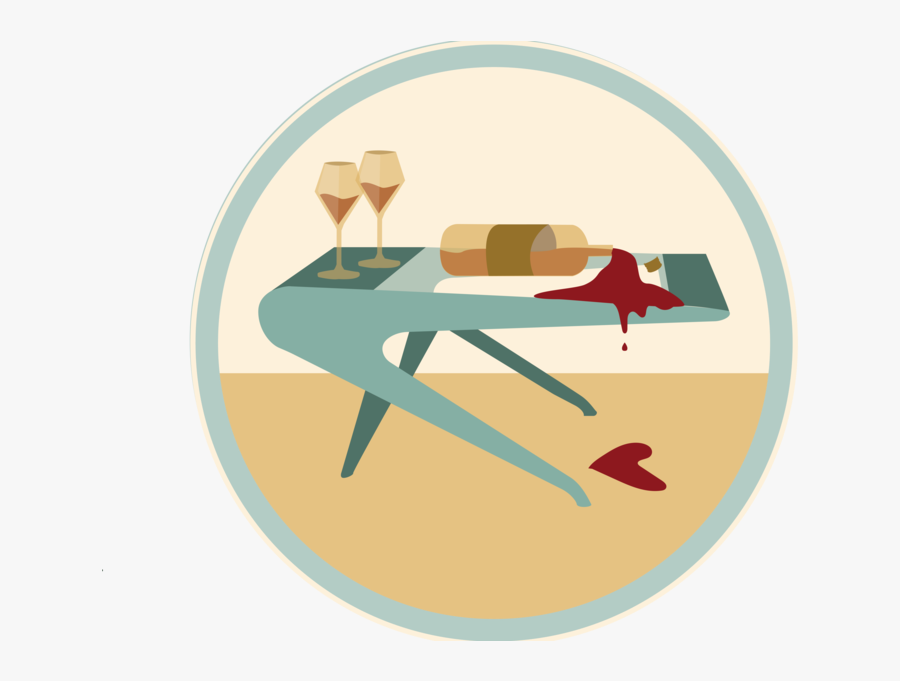 Love Came In A Bottle With A Twist-off Cap Wine Glass, Transparent Clipart