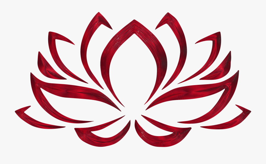 Red Lotus Flower Symbol , Free Transparent Clipart ClipartKey