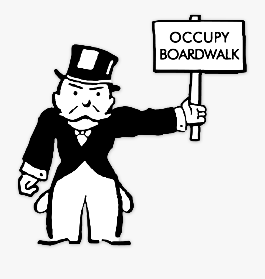 Rich Uncle Pennybags Broke, Transparent Clipart