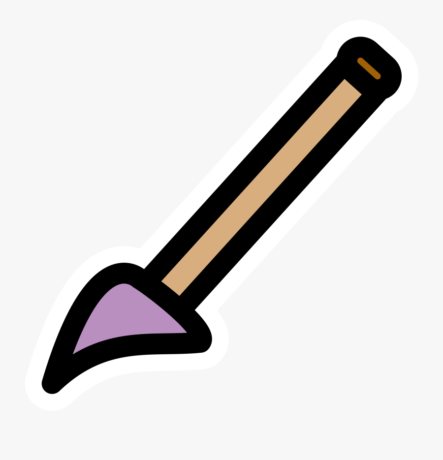 Transparent Paintbrush Png Transparent - Palette Drawing Icon, Transparent Clipart