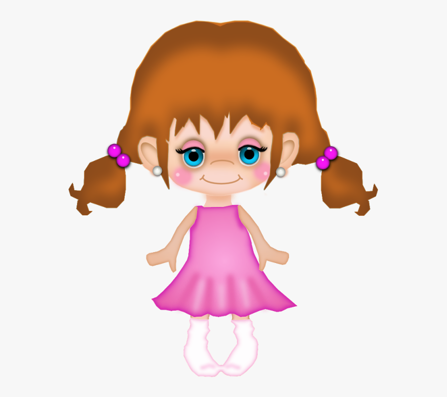 Dolls Clipart Girl Doll - Clip Art, Transparent Clipart
