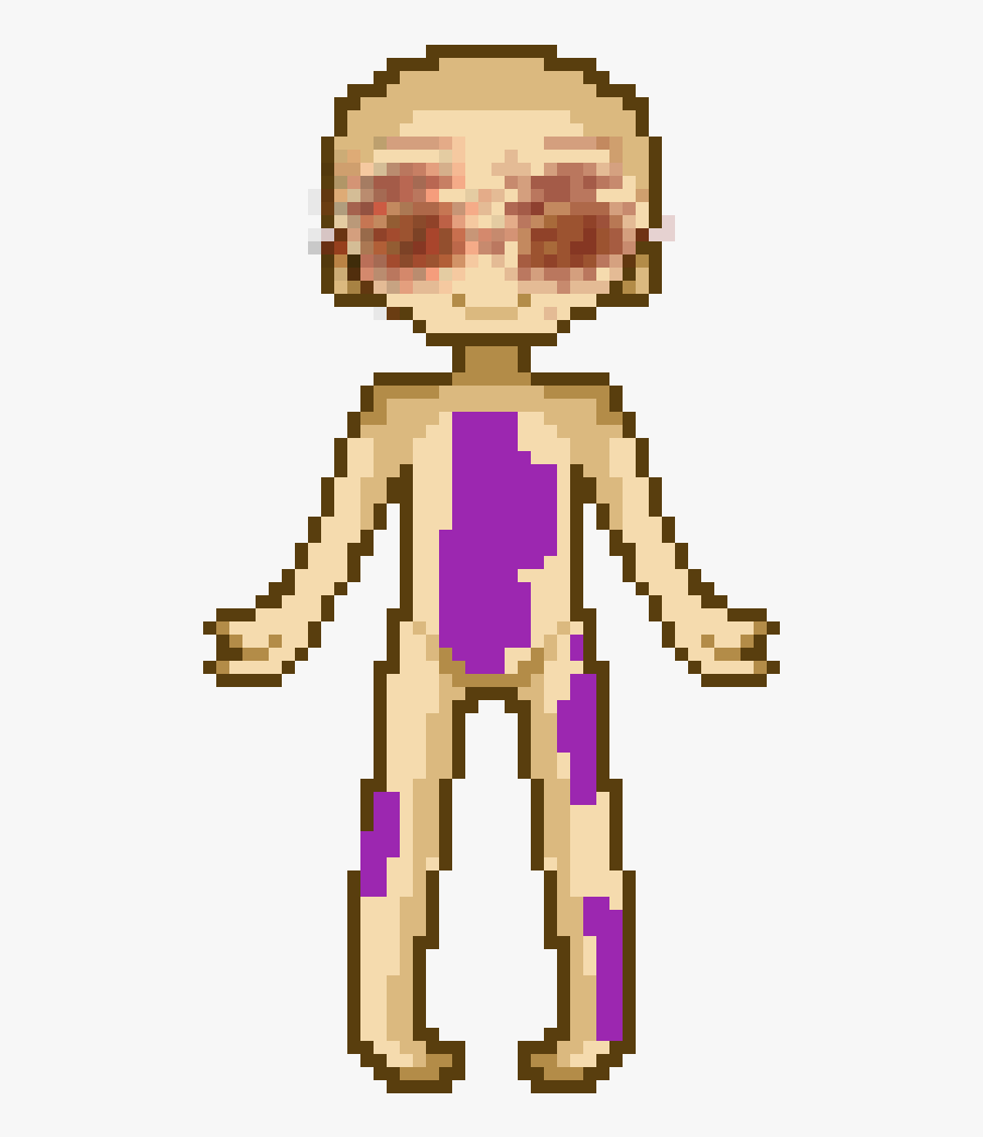 Pixel Art Grid Boy, Transparent Clipart