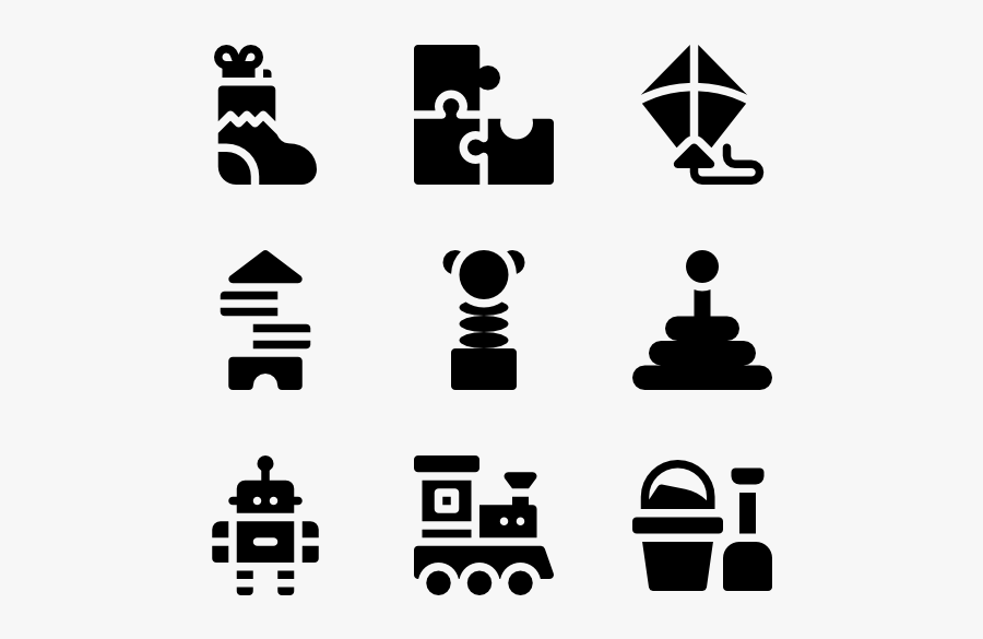 Christmas Toys, Transparent Clipart