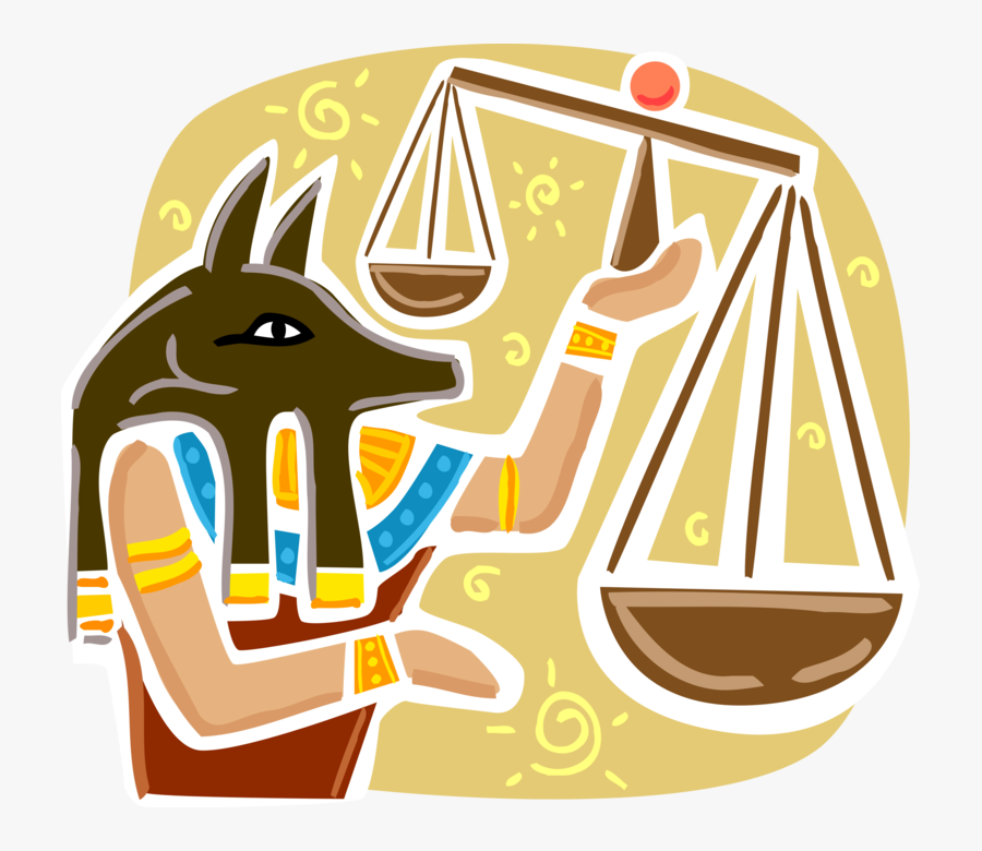 Vector Illustration Of Ancient Egypt Anubis Canid Golden - Arab Fest Unpad 2019, Transparent Clipart