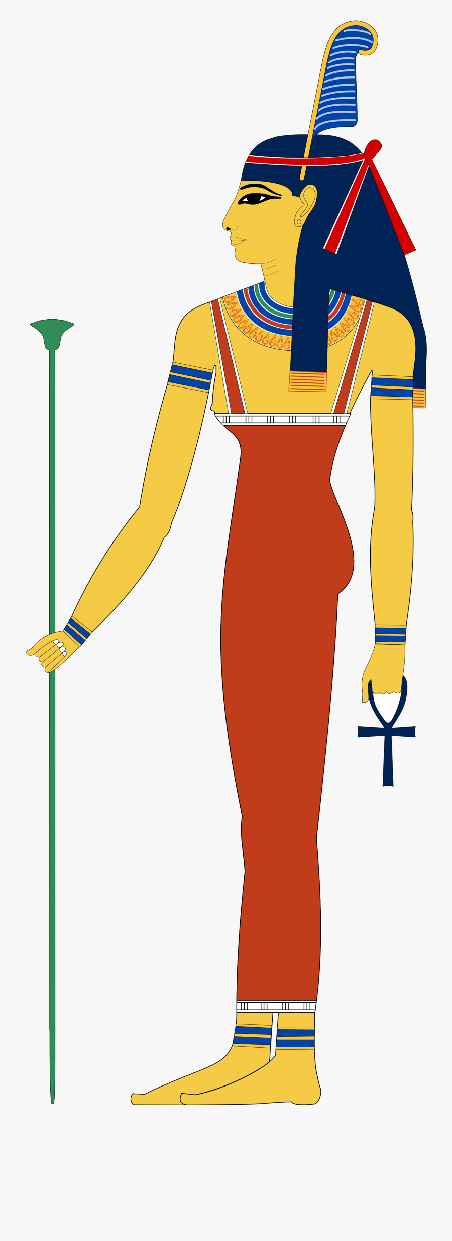 Egyptian Goddess, Transparent Clipart