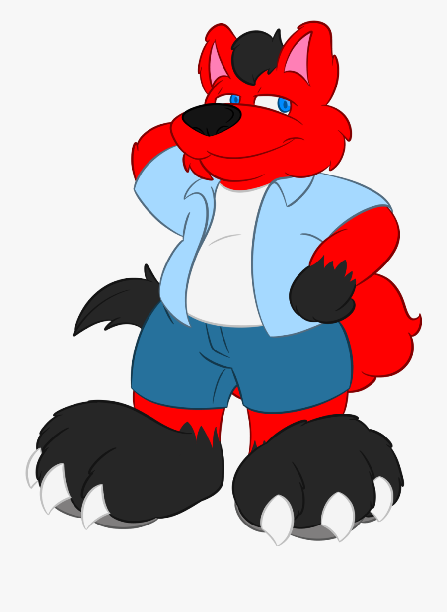 Confident Dog Matt - Cartoon, Transparent Clipart