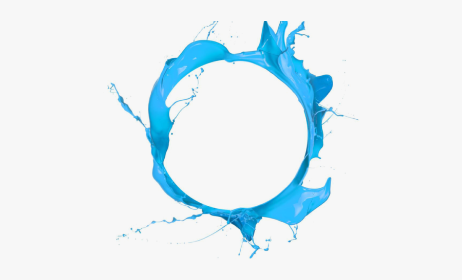 Circle Paint Splash Png, Transparent Clipart