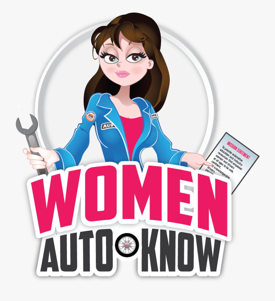 Women Auto Know, Transparent Clipart