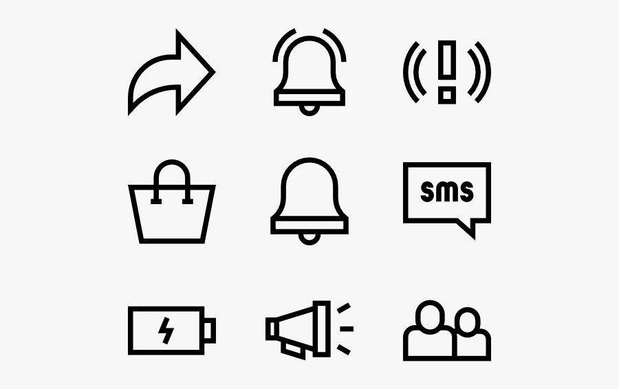 Notifications - Notification Vector Icon Png, Transparent Clipart