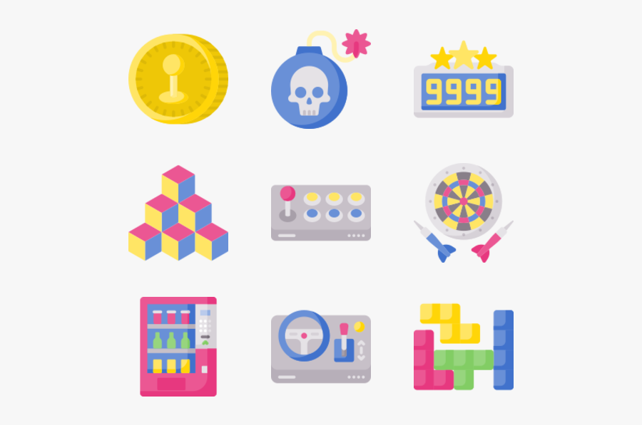 Arcade, Transparent Clipart