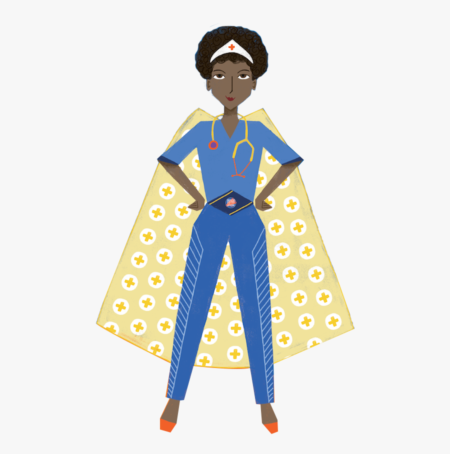 Transparent Super Hero Cape Clipart - National Health Center Week 2018, Transparent Clipart