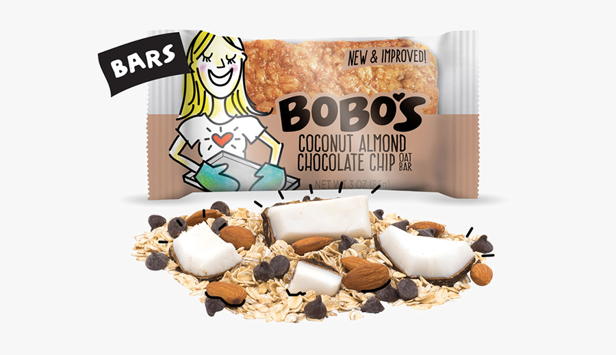 Bobos Oat Bars, Transparent Clipart