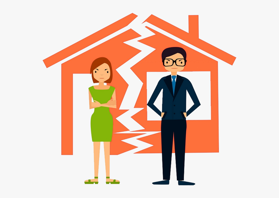 Cohabiting Couples Cartoon, Transparent Clipart