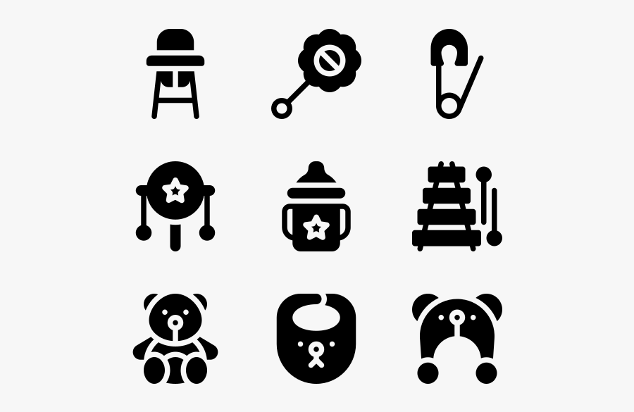 Baby Toys - Icon, Transparent Clipart