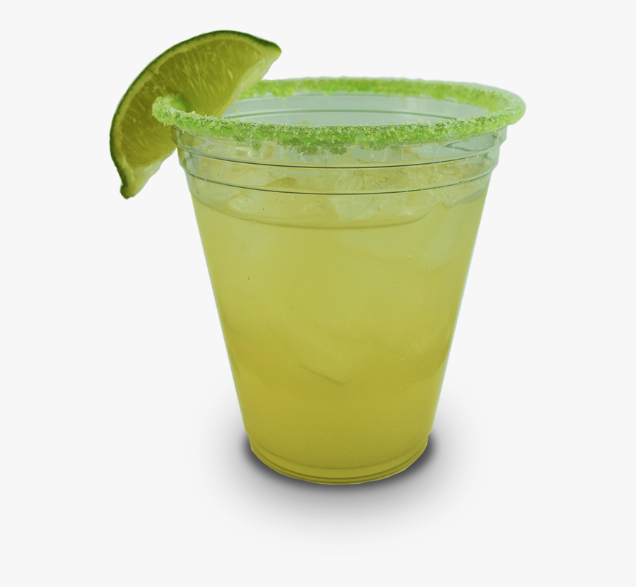 Margarita In Plastic Cup, Transparent Clipart