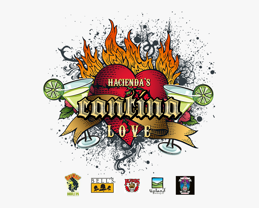 Hacienda"s Cantina Love - Graphic Design, Transparent Clipart