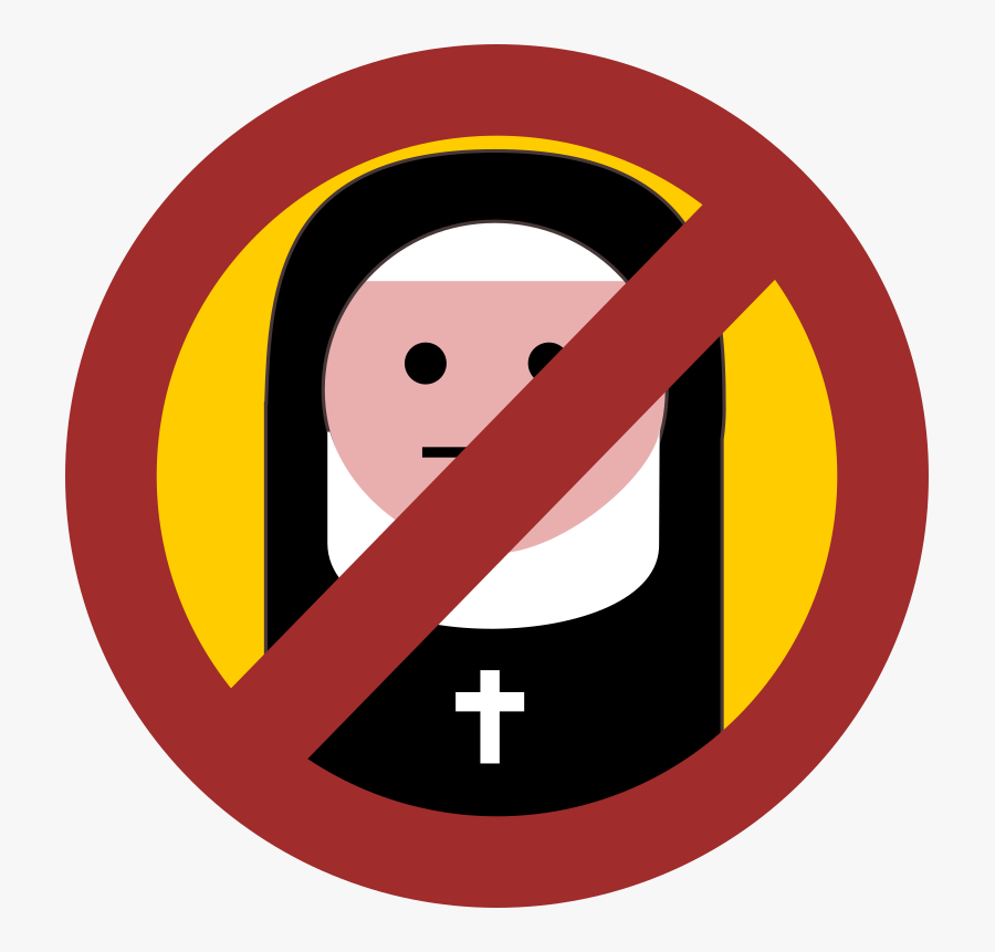 No-nuns Logo - Circle, Transparent Clipart