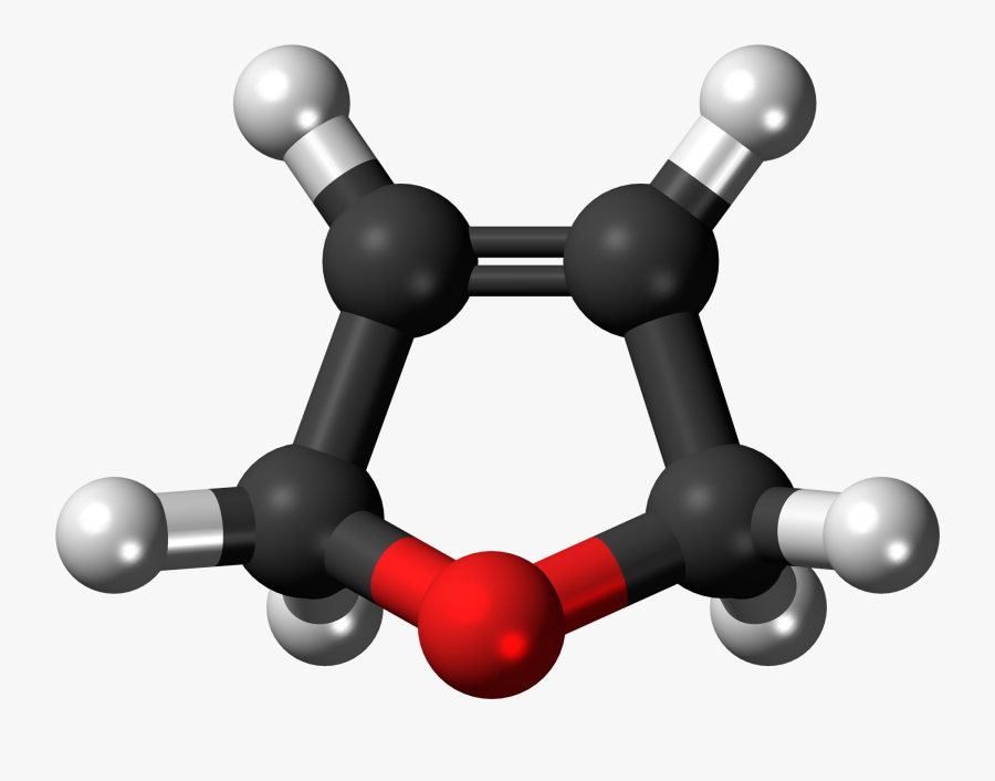 Transparent Oxygen Molecule Clipart - 5 Hydroxymethylfurfural 5 Hmf, Transparent Clipart