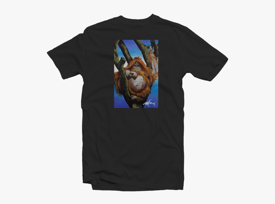 Arangutang - Art Tee, Transparent Clipart