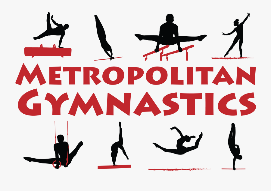 Gymnast Clipart Bridge - Gymnastics Silhouette, Transparent Clipart