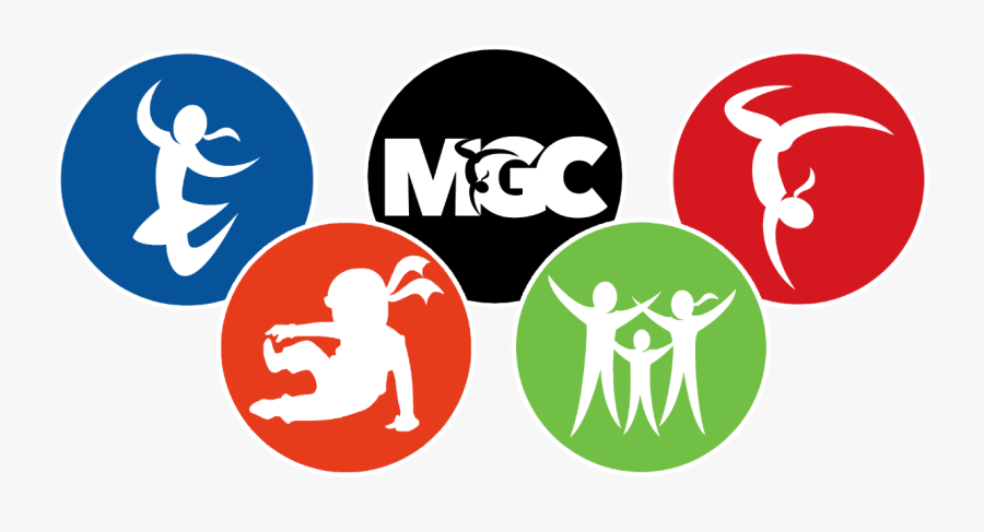 Gymnastics Clipart Olympics - Graphic Design, Transparent Clipart