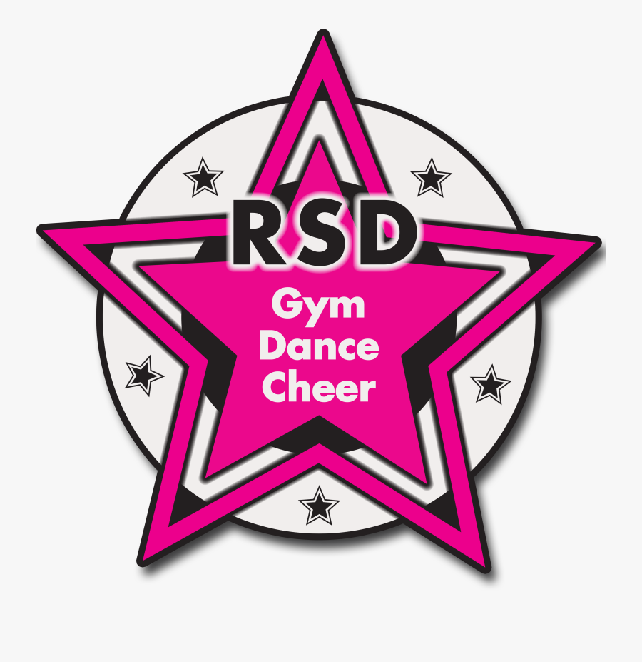 Cheer And Gymnastics Logo, Transparent Clipart
