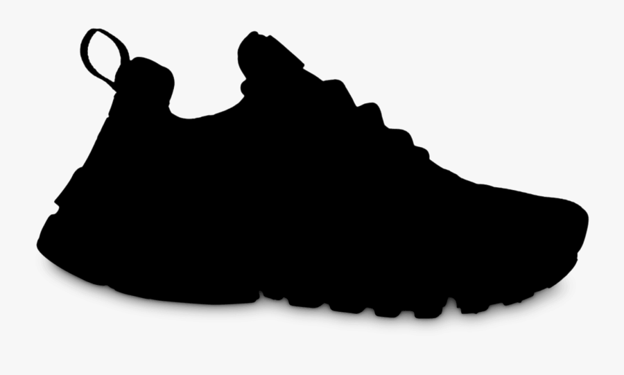 Shoe Clip Art Walking Product Design Silhouette - Shoe Silhouette, Transparent Clipart