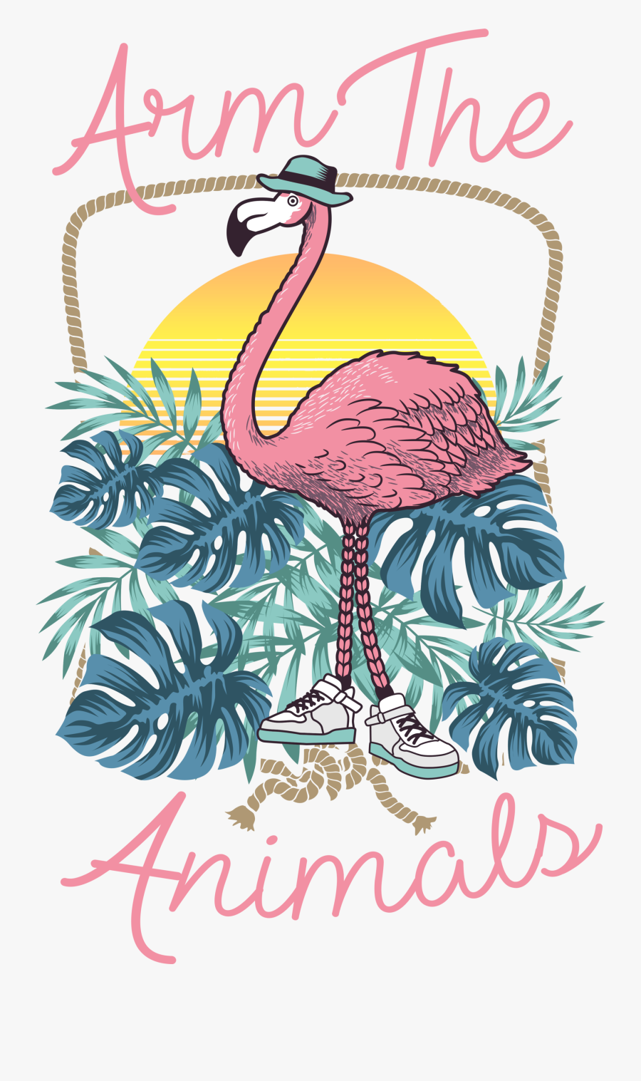Don Flamingo - Illustration, Transparent Clipart