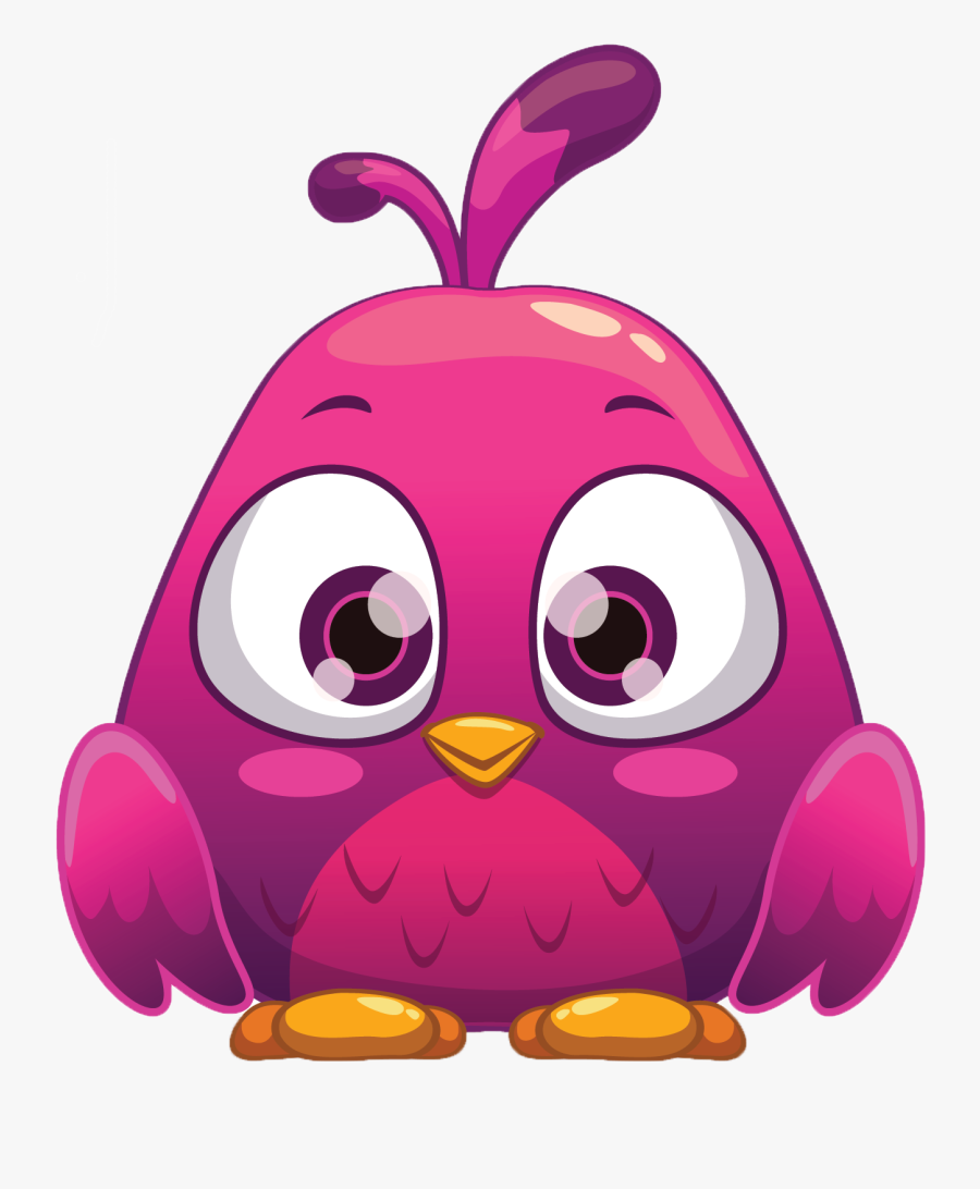 Cartoon Little Red Bird, Transparent Clipart