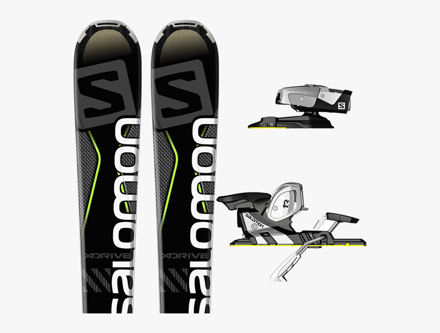 Skis Drawing Water Skiing - Salomon Xdrive Fs 8.8, Transparent Clipart