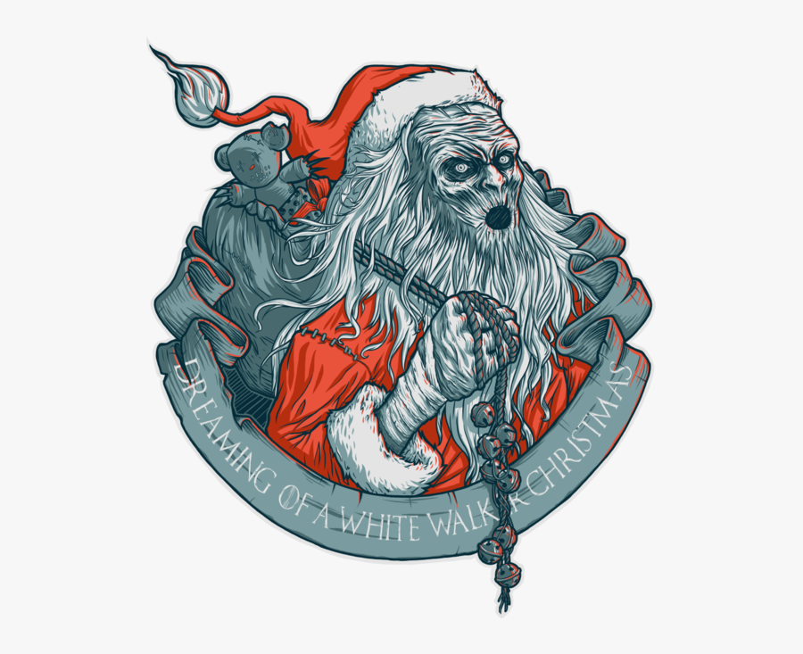A White Walker Christmas - White Walker Christmas Is Coming, Transparent Clipart