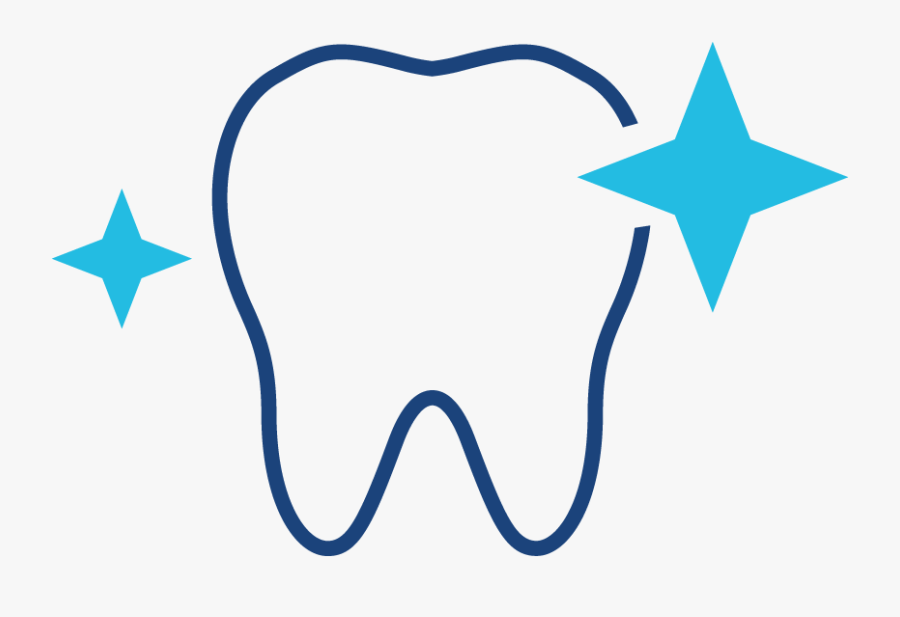 White Teeth Icon, Transparent Clipart