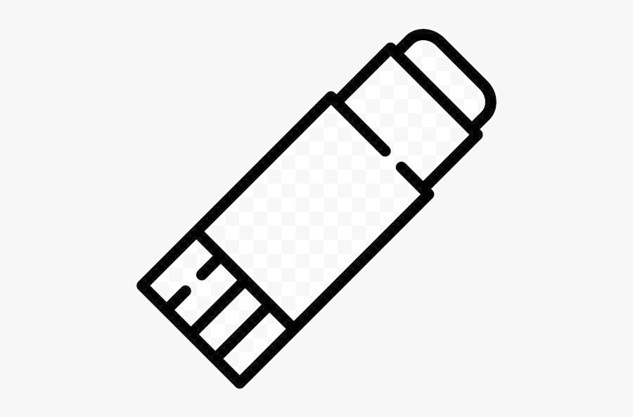 Glue Stick Cartoon Computer Transparent Png - Line Art, Transparent Clipart