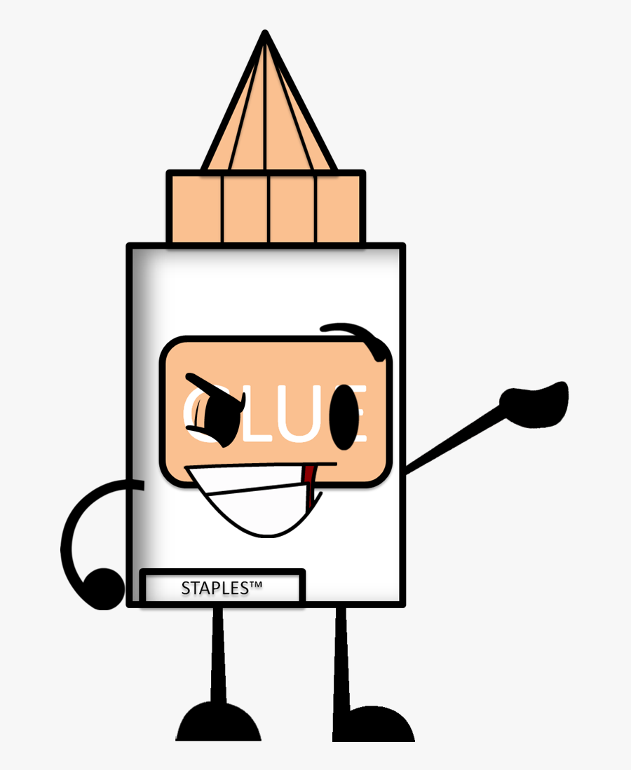 The Object Shows Community Wiki - Bfdi Glue, Transparent Clipart