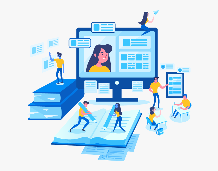 Education Illustration Images Png, Transparent Clipart