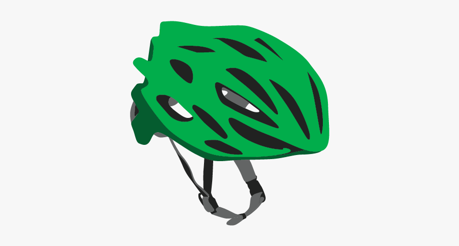 Helmets - Clip Art Bike Helmet, Transparent Clipart