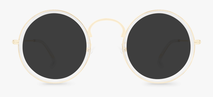 Transparent Aviators Clear - Circle, Transparent Clipart