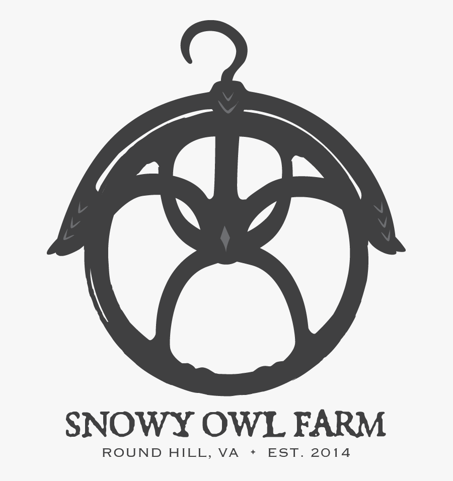 Snowy Owl Farm Logo - Emblem, Transparent Clipart