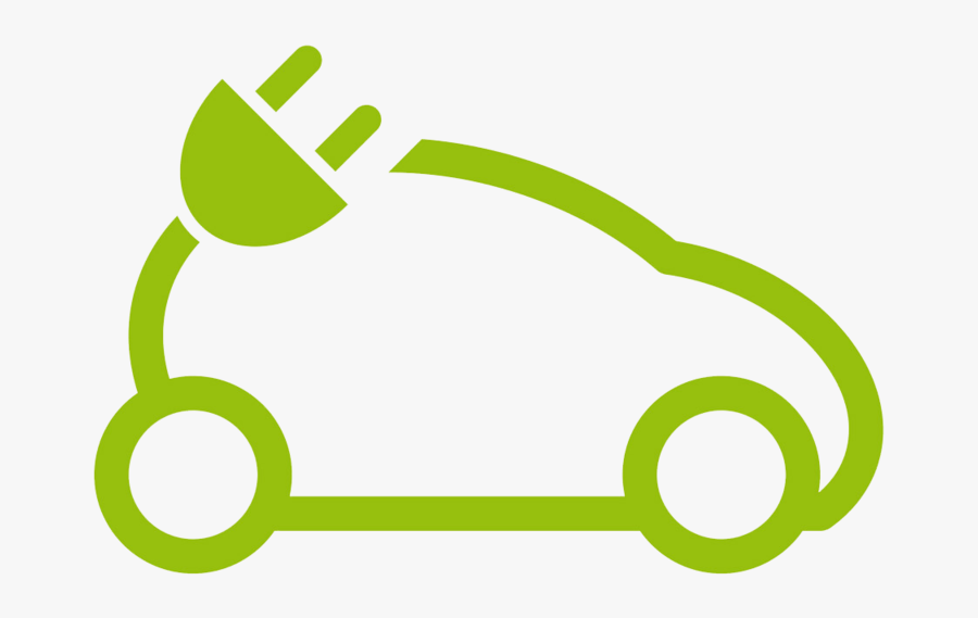 Electric Vehicle, Transparent Clipart