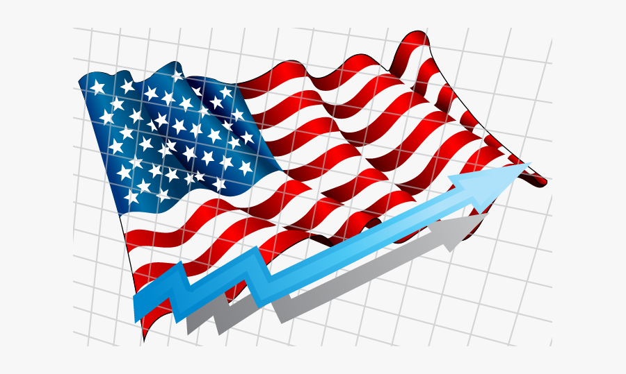 Flag American Vector Png, Transparent Clipart