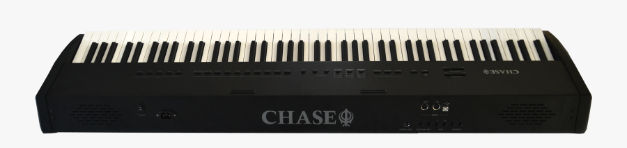 Keyboard Piano Png - Piano From The Back, Transparent Clipart