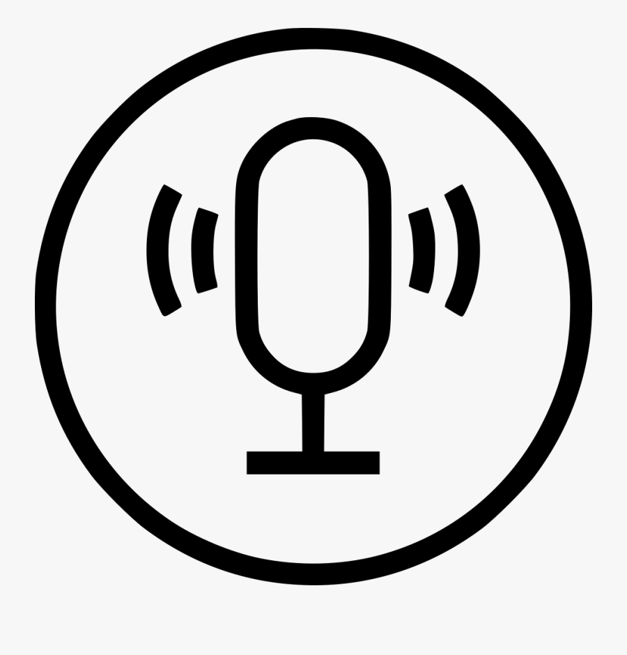 Recording Speech Recognization Voice Recorder Input - Automatic Speech Recognition Icon, Transparent Clipart