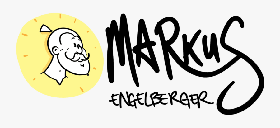 Logo Markus Engelberger Graphic Recording - Calligraphy, Transparent Clipart