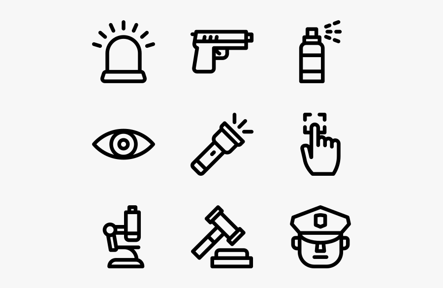Crime Investigation - Icono Hobby, Transparent Clipart